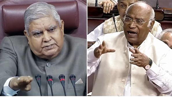 जगदीप धनखड़ ने लगाई फटकार तो नाराज हुए मल्लिकार्जुन खरगे