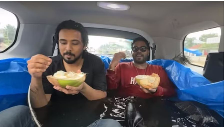 चलती कार में स्विमिंग पूल बनाना पड़ा बहुत भारी, केरल के यूट्यूबर का लाइसेंस हमेशा के लिए रद्द