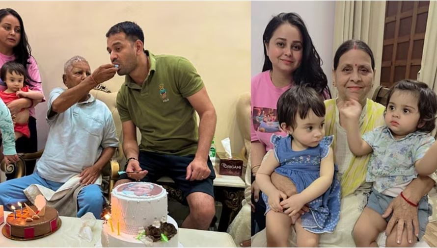 परिवार संग लालू ने मनाया जन्मदिन, राजद कार्यालय में 77 पाउंड का कटेगा केट