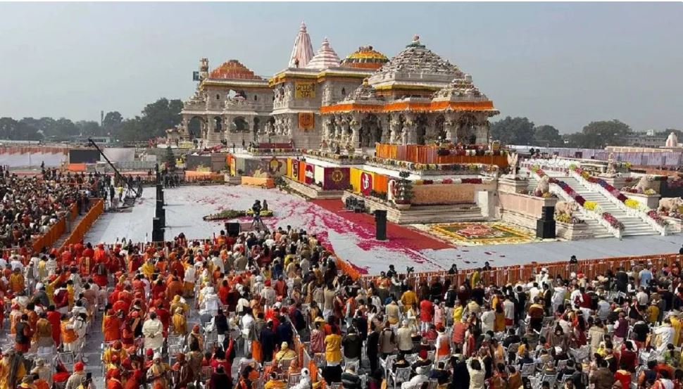 अयोध्या में राम मंदिर को बम से उड़ाने की धमकी, शहर में बढ़ाई गई सुरक्षा