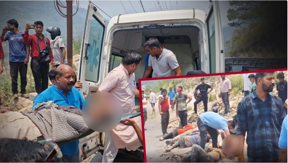 बद्रीनाथ जा रहा श्रद्धालुओं से भरा टेंपो ट्रैवलर खाई में गिरा,14 मरे