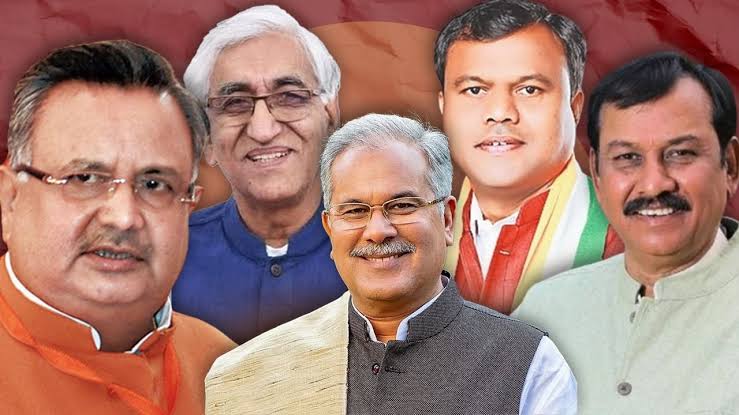 छत्तीसगढ़ की 10 सीटों पर खिला कमल, बघेल को मिली हार