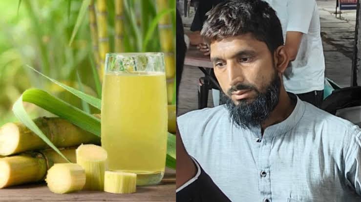 नोएडा में थूक मिलाकर बेच रहे थे गन्ने का जूस, हंगामे के बाद दो आरोपी गिरफ्तार