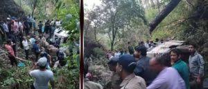 हल्द्वानी के ओखलकांडा में खाई में गिरी कार, 5 की मौत