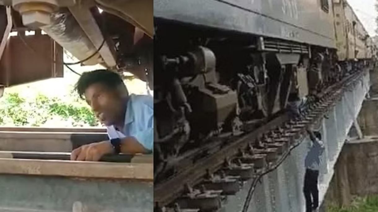 बिहार: जान हथेली पर रख लोको पायलट ने ठीक की ट्रेन की खराबी; पुल पर फंसी गाड़ी