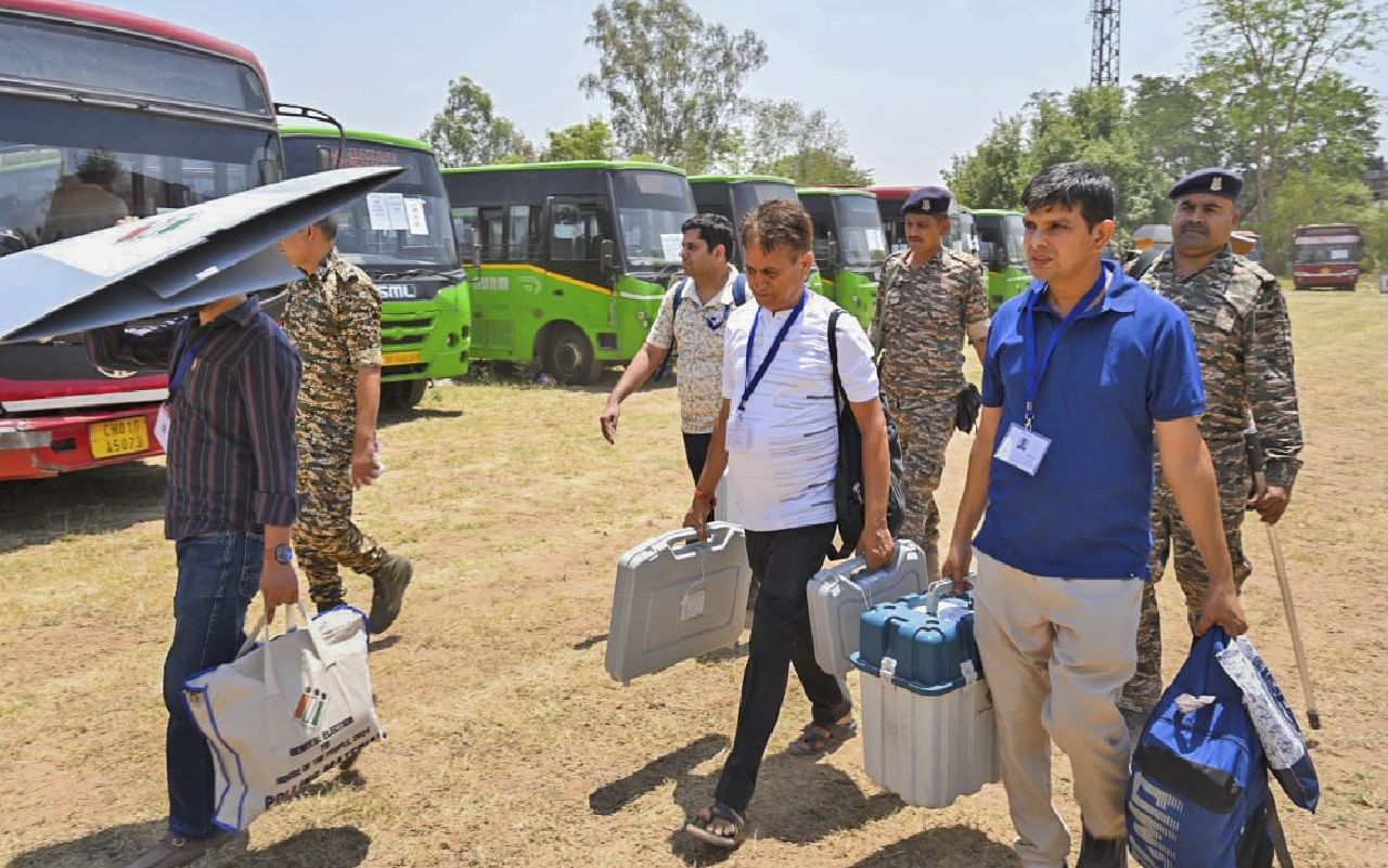 आखिरी चरण में 57 सीटों पर 59.45 फीसदी वोटिंग, पश्चिम बंगाल में पड़े सबसे ज्यादा वोट