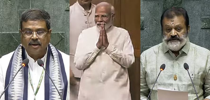 लोकसभा के भाषाई रंग: पीएम ने हिंदी तो सांसदों ने अलग-अलग भाषाओं में ली शपथ