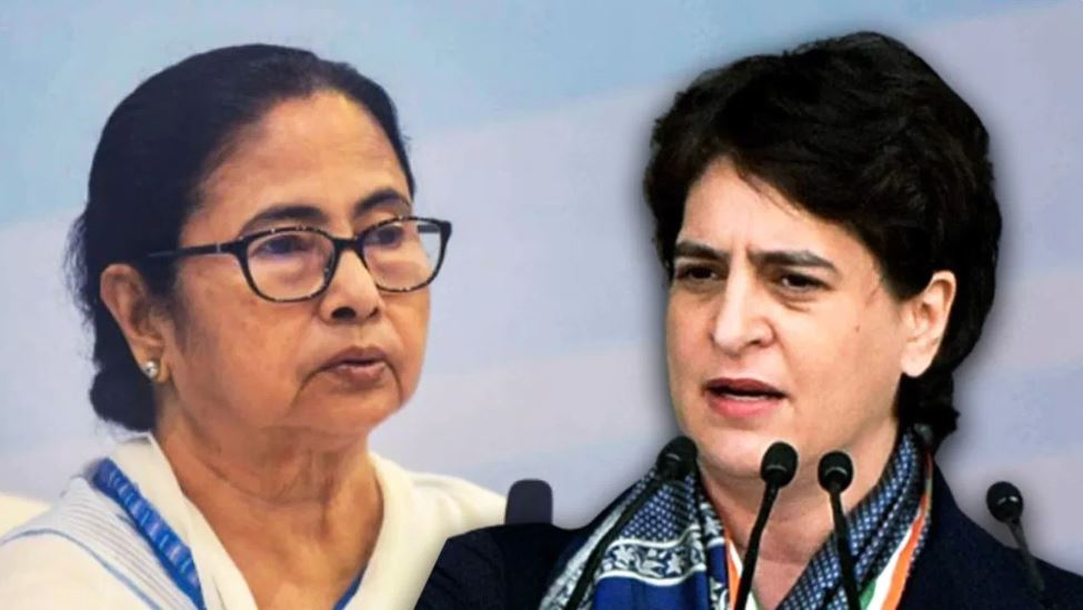 कांग्रेस-टीएमसी की मिटेंगी दूरियां, प्रियंका गांधी के लिए प्रचार कर सकती हैं ममता बनर्जी