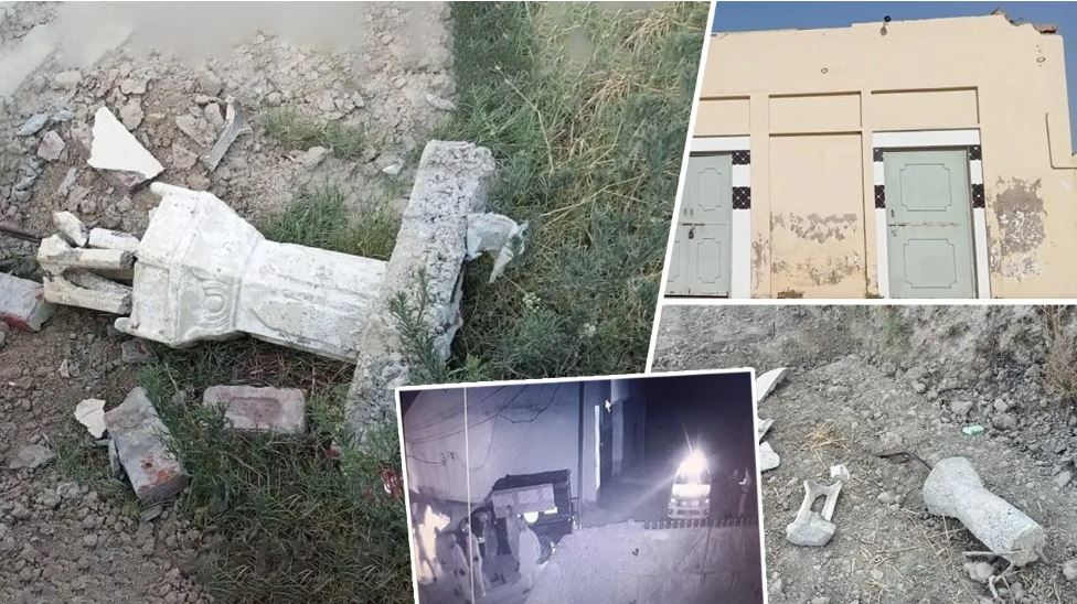 पाकिस्तान में अल्पसंख्यकों पर फिर अत्याचार, तोड़ा धार्मिक स्थल