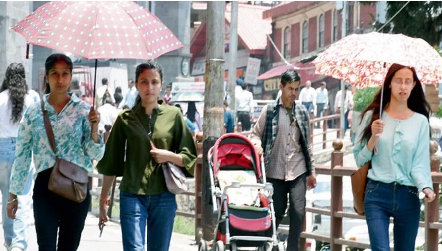ऊना में 17, कांगड़ा में सात, शिमला में पांच साल बाद रहा सबसे ज्यादा तापमान