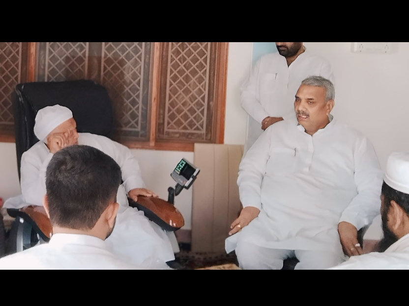 मुज़फ्फरनगर सांसद हरेंद्र मालिक ने मौलना अरशद मदनी से की मुलकात
