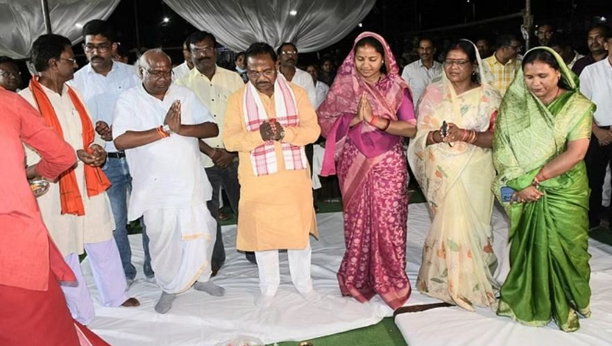 बलरामपुर: मंत्री नेताम ने अस्पताल का किया भूमिपूजन