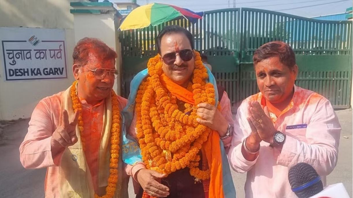 नैनीताल सीट पर अजय भट्ट को मिली जीत, कार्यकर्ताओं ने किया जश्न शुरू