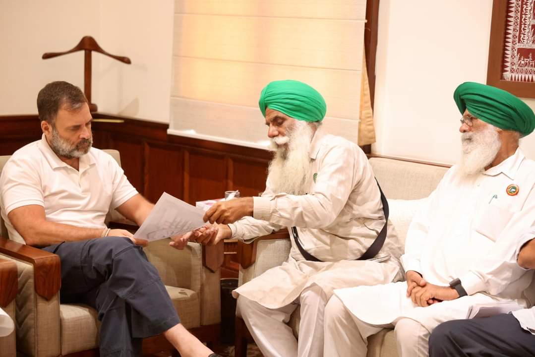'हम सरकार पर दबाव डालेंगे...', किसान नेताओं से मुलाकात के बाद बोले राहुल