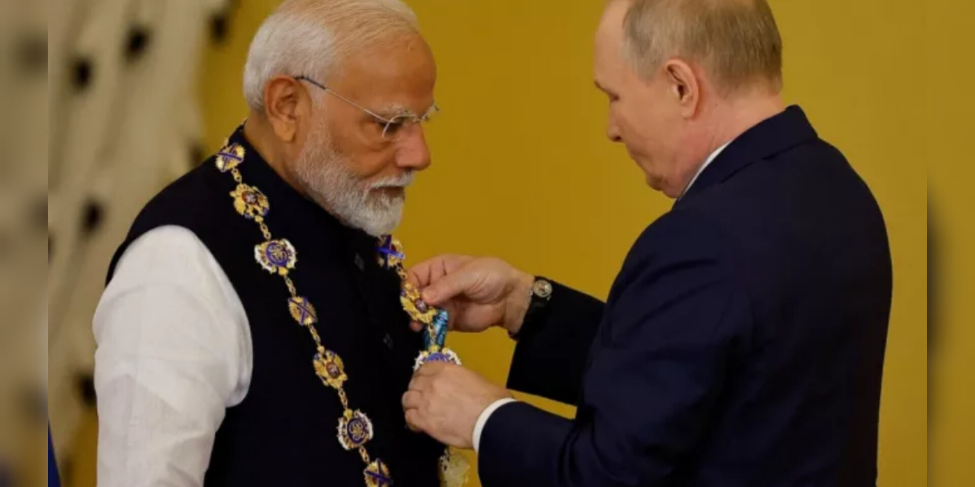 पीएम मोदी को रूस का सर्वोच्च सम्मान, पुतिन ने किया सम्मानित