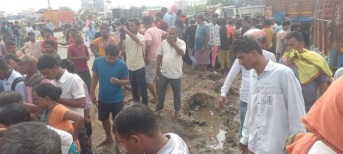 पटना में दो बच्चों की हत्या के बाद भारी हंगामा; जमकर पीटा