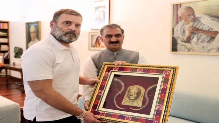 राहुल गांधी से मिले सीएम सुखविंद्र सुक्खू, प्रदेश के मुद्दों पर हुई चर्चा