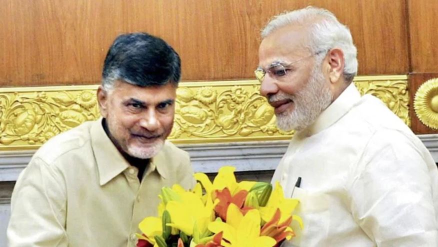 चंद्रबाबू नायडू ने दिल्ली में पीएम मोदी और पीयूष गोयल से की मुलाकात