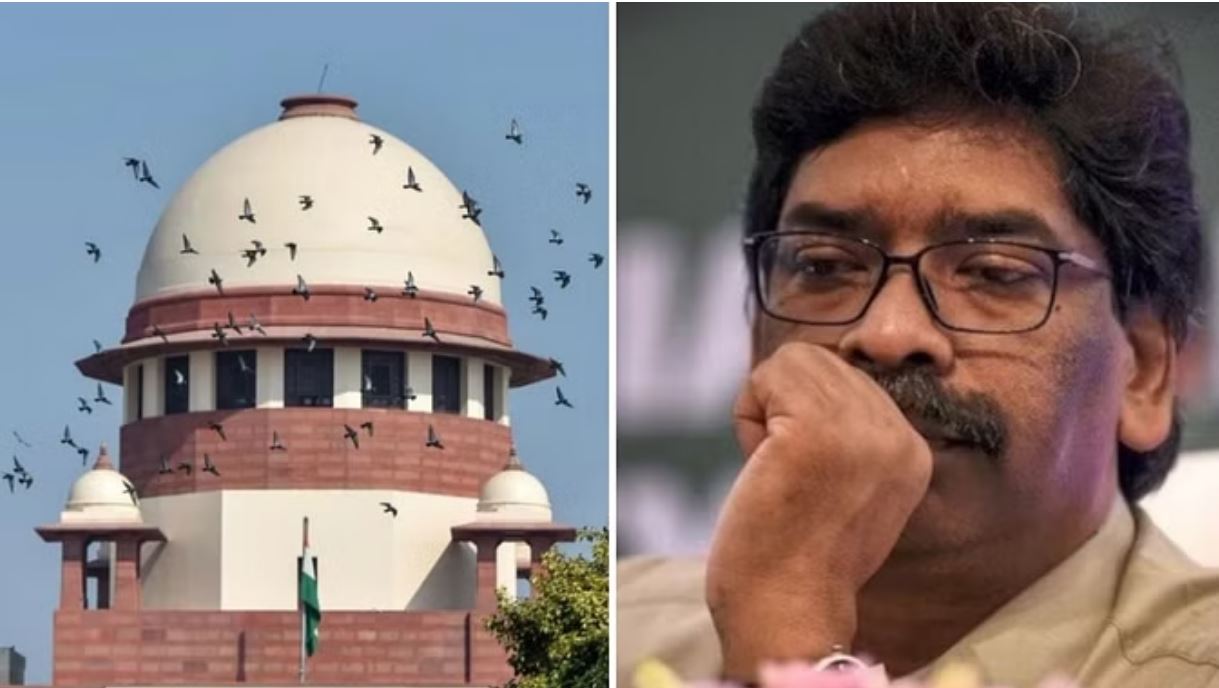 सुप्रीम कोर्ट ने हेमंत सोरेन को जमानत देने के हाईकोर्ट के फैसले में दखल से किया इनकार