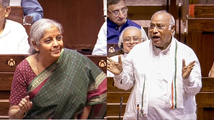 'माताजी बोलने में एक्सपर्ट हैं': राज्यसभा में खड़गे का सीतारमण पर कटाक्ष