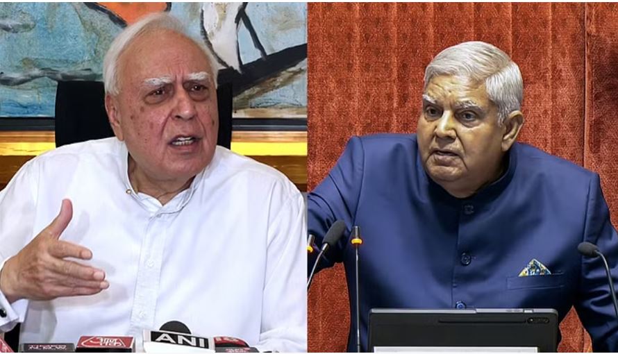 उपराष्ट्रपति पर कपिल सिब्बल का निशाना, विपक्षी नेताओं को लगातार रोकने का मढ़ा आरोप