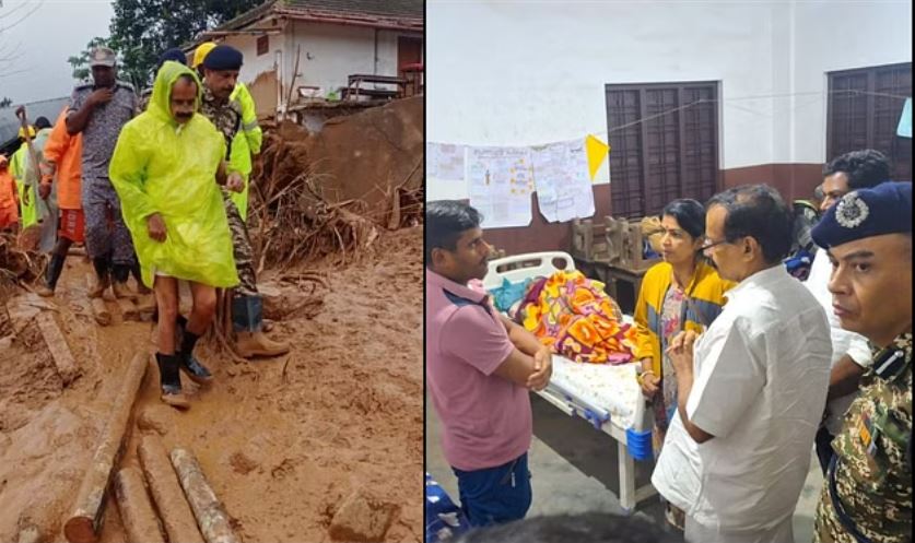 केंद्रीय मंत्री ने वायनाड में भूस्खलन प्रभावितों से की मुलाकात