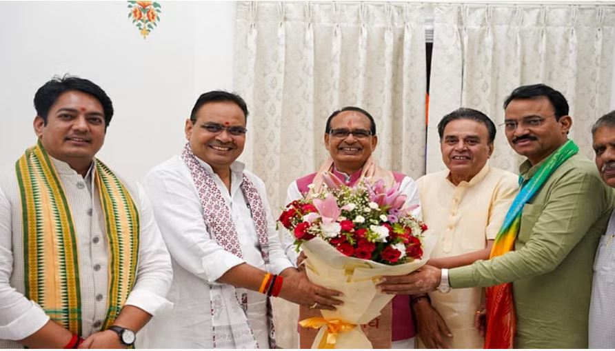 जयपुर: बीजेपी कार्यसमिति की बैठक में कांग्रेस पर बिफरे शिवराज