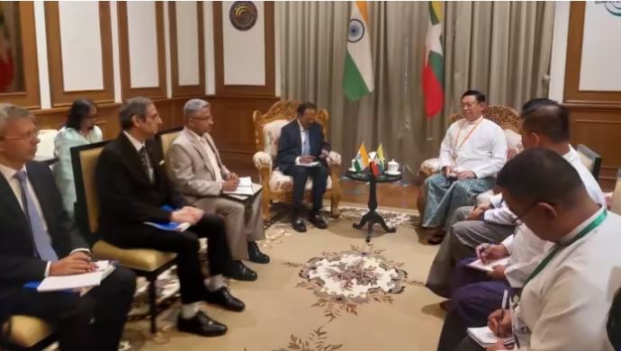BIMSTEC में हिस्सा लेने पहुंचे एनएसए अजीत डोभाल, म्यांमार में जारी हिंसा पर रखा भारत का पक्ष