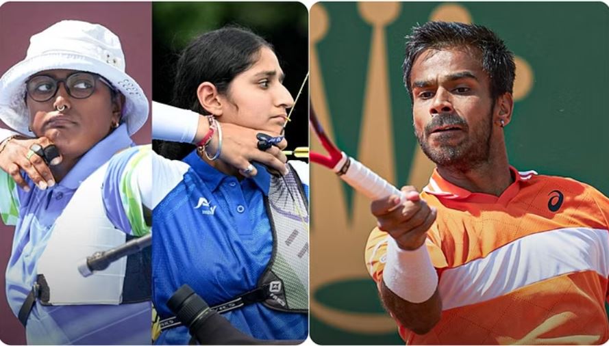ओलंपिक: महिला तीरंदाजी टीम क्वार्टर फाइनल में हारी; श्रीहरि नटराज और धिनिधि का सफर समाप्त