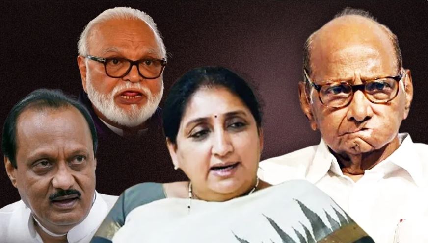 शरद पवार के घर पक रही कौनसी सियासी खिचड़ी? छगन के बाद अजित पवार की पत्नी ने लगाई हाजिरी