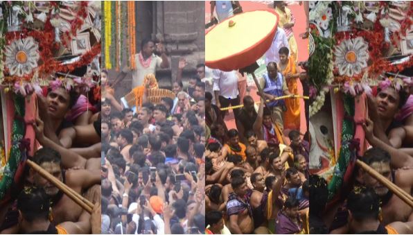 पुरी में रथ यात्रा के दौरान मची भगदड़, 400 श्रद्धालु घायल; 1 की मौत