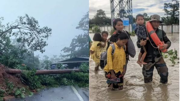 अरुणाचल प्रदेश में बाढ़ ने मचाई तबाही, एक्शन में आए सीएम खांडू