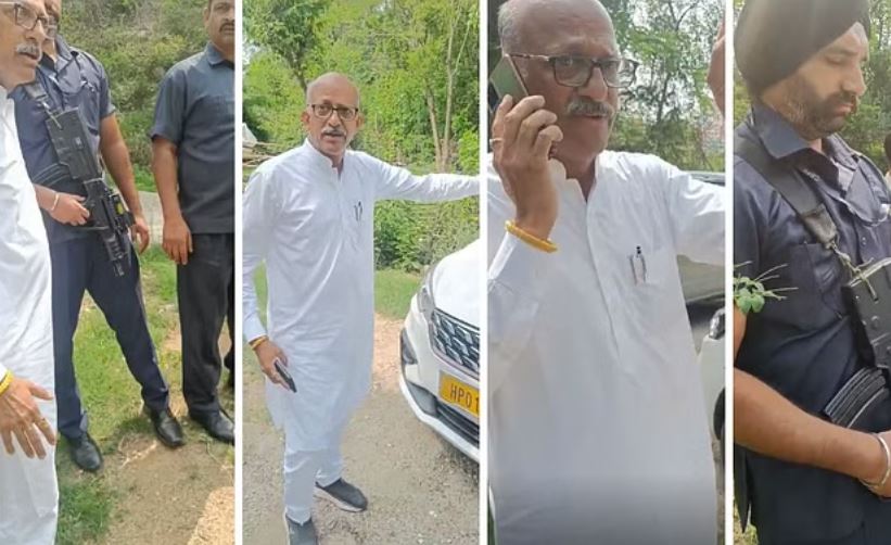 भाजपा प्रत्याशी होशियार सिंह बोले- मेरी जान को खतरा, देखें वायरल वीडियो