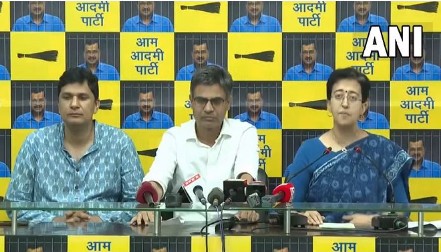 देश के हर न्यायालय ने भाजपा के षड्यंत्र का पर्दाफाश किया, आप नेताओं ने भाजपा को घेरा