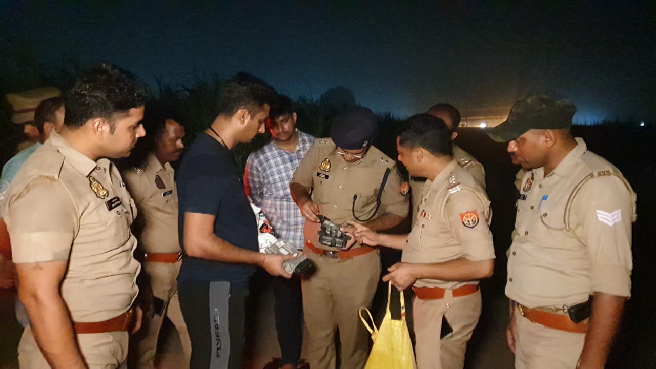 मुजफ्फरनगर: पुलिस मुठभेड़ में चार बदमाश गिरफ्तार, दो के पैर में लगी गोली