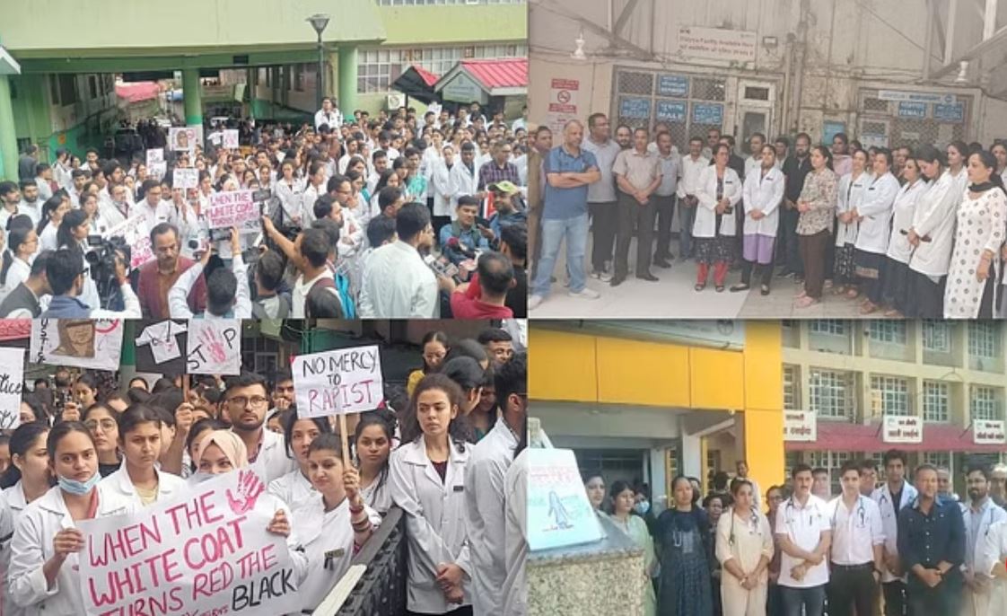 कोलकाता मामला: हिमाचल में भी चिकित्सक हड़ताल पर