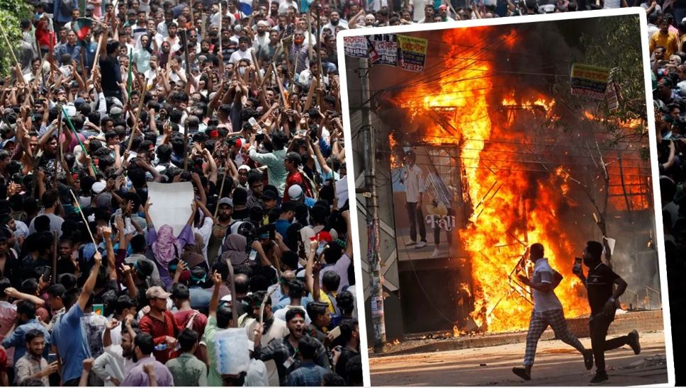 बांग्लादेश में हर तरफ हिंसा, भारतीयों की मदद के लिए इमरजेंसी नंबर जारी