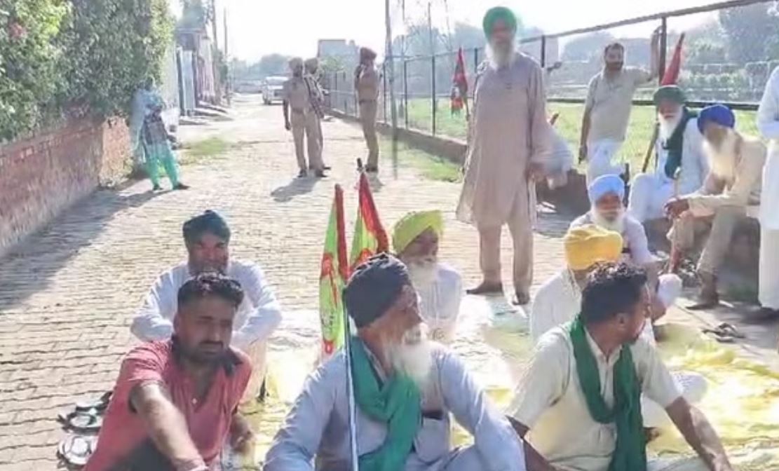 शंभू बाॅर्डर पर धरने में शामिल महिला किसान नेता के घर एनआईए की रेड