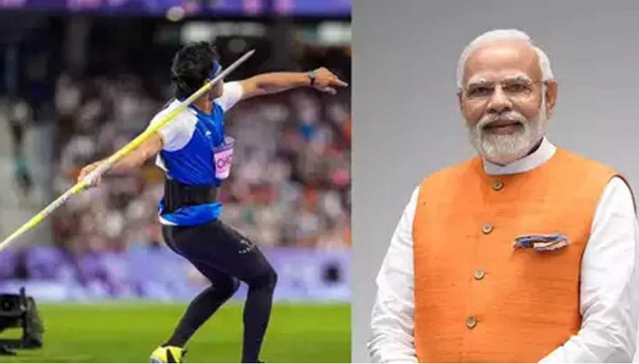 पीएम मोदी ने पदक विजेता नीरज चोपड़ा से की बात, चोट पर लिया अपडेट