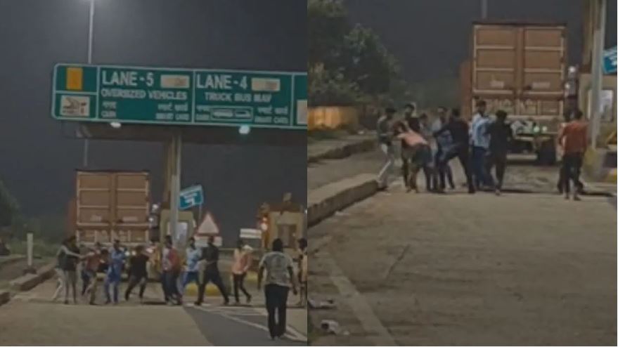 टोलकर्मियों ने यात्रियों को दौड़ा-दौड़ाकर पीटा, पैसे के लेन-देन में हुआ था विवाद