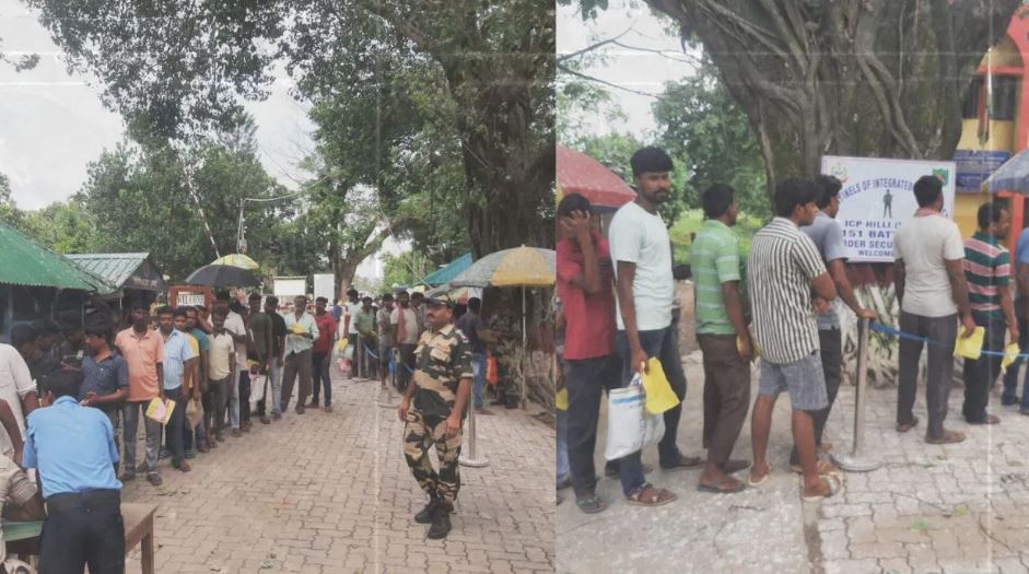 बांग्लादेश-बंगाल बॉर्डर पर बिगड़े हालात, हजारों शरणार्थी डटे