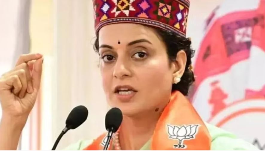 आपत्तिजनक टिप्पणी: मुरादाबाद में कंगना रनौत के खिलाफ प्रदर्शन