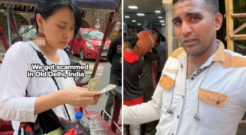दिल्ली में विदेशी लड़की के साथ रिक्शावाले ने की ऐसी हरकत, वायरल पोस्ट पर हो रही ‘थू-थू’