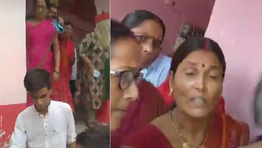 दरभंगा: स्कूल परिसर में शिक्षक-शिक्षिकाओं और बीईओ के साथ बदसलूकी करते युवक गिरफ्तार