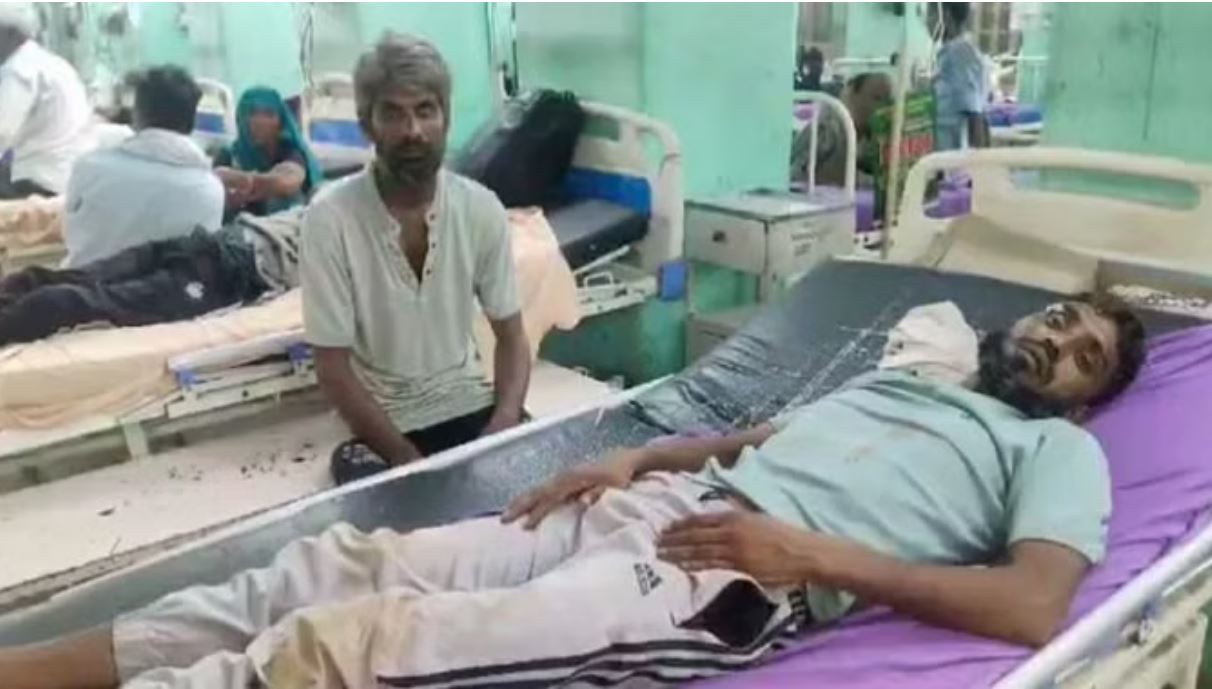 अलवर: सरकारी जमीन पर कब्जे के विवाद में चले लाठी-डंडे