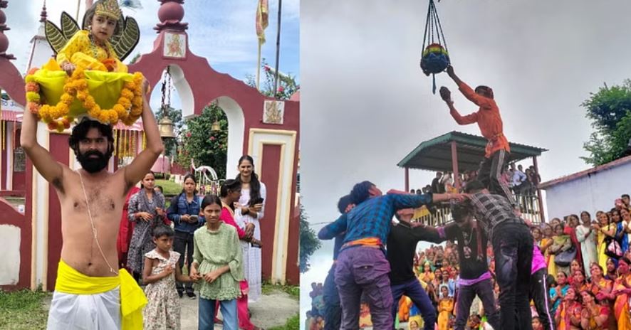 हाथी घोड़ा पालकी, जय कन्हैया लाल की...देवभूमि में ऐसे मना कान्हा का जन्मोत्सव