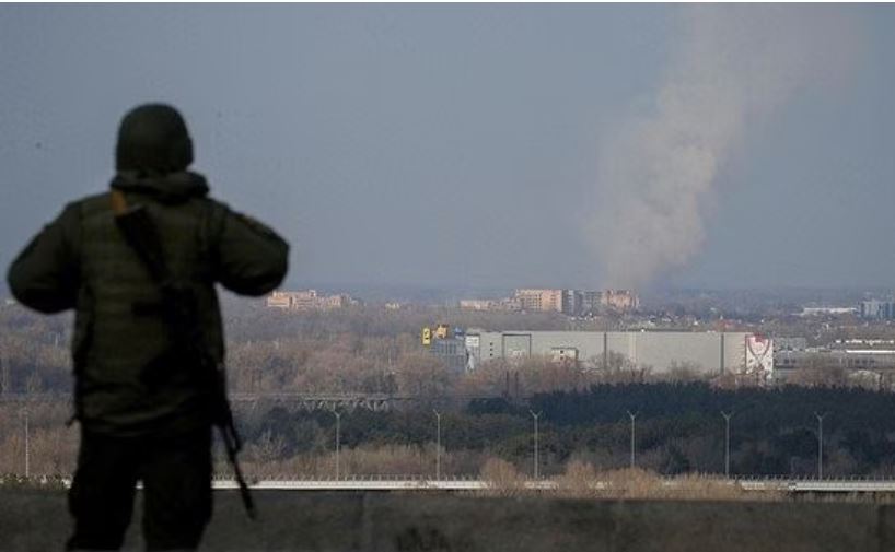 रूस ने यूक्रेन पर बड़े पैमाने पर मिसाइल और ड्रोन हमला किया