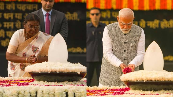 राष्ट्रपति मुर्मू और पीएम मोदी ने भारत रत्न अटल बिहारी वाजपेयी को दी श्रद्धांजलि
