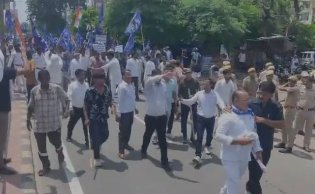 भारत बंद के दौरान राजस्थान के इस्लामपुर में लगे पाकिस्तान जिंदाबाद के नारे