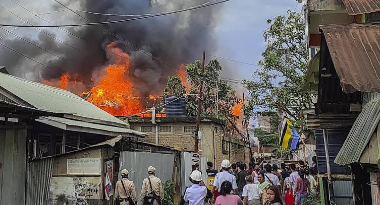 शांति समझौते 24 के घंटे के अंदर फिर सुलगा मणिपुर, जिरीबाम में भड़की हिंसा